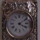 Miniature Repousse Silver Carriage Clock WD